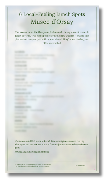 Traveling with Linda Signature Image of signature L of Traveling with Linda