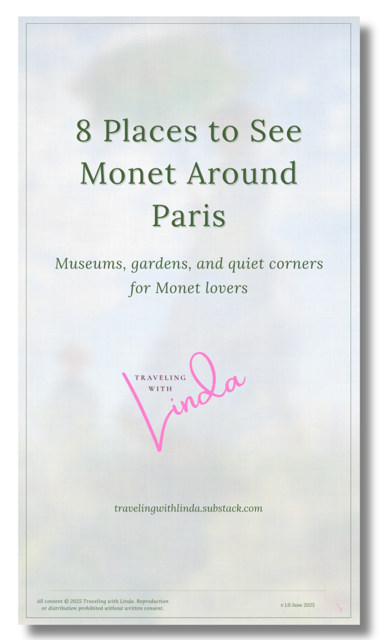 Image of signature L of Traveling with Linda